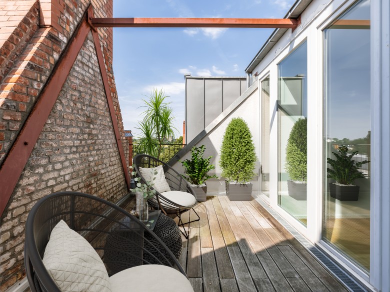 Historischer Charme trifft urbanen Lifestyle – exklusives Penthouse im „Joli Cœur“